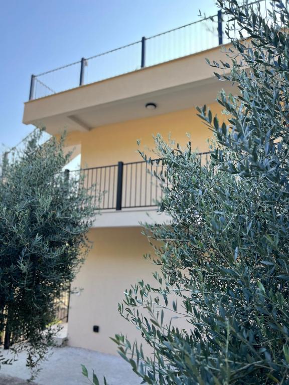 Balkón nebo terasa v ubytování Apartments HAS