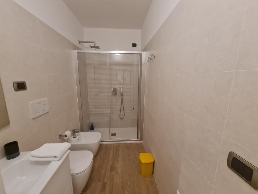 Koupelna v ubytování Monti Guest House Alghero