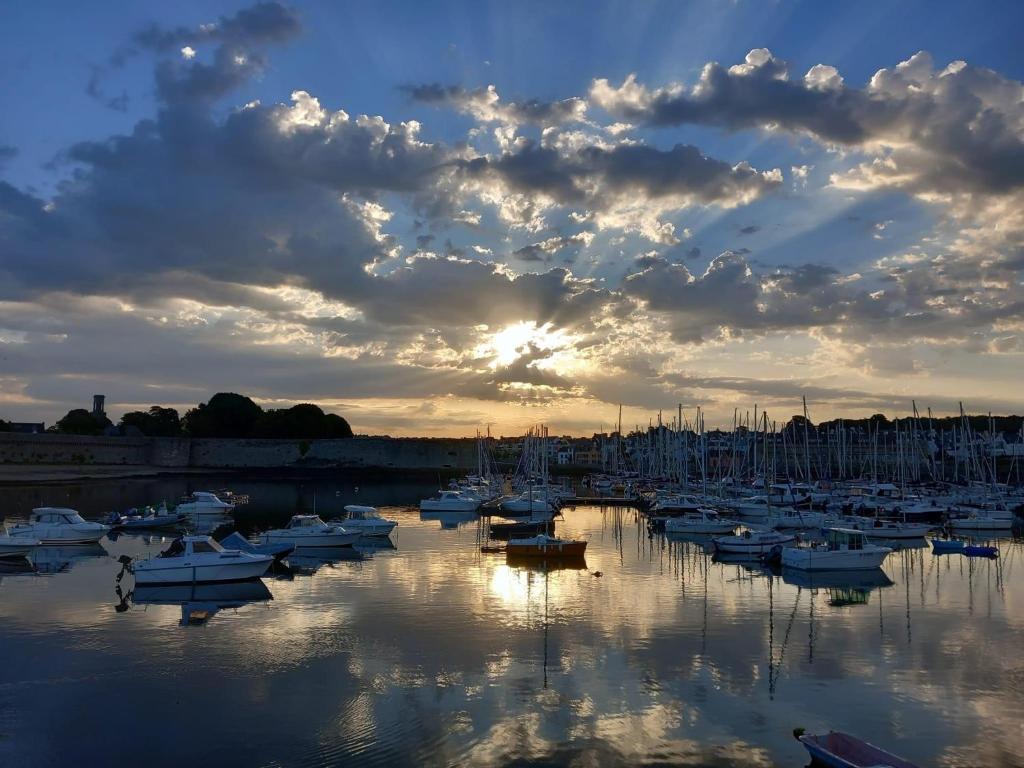 Cœur de Concarneau, appartement entier, proche centre, corniche et plage avec parking - Appartement 1 Chambre