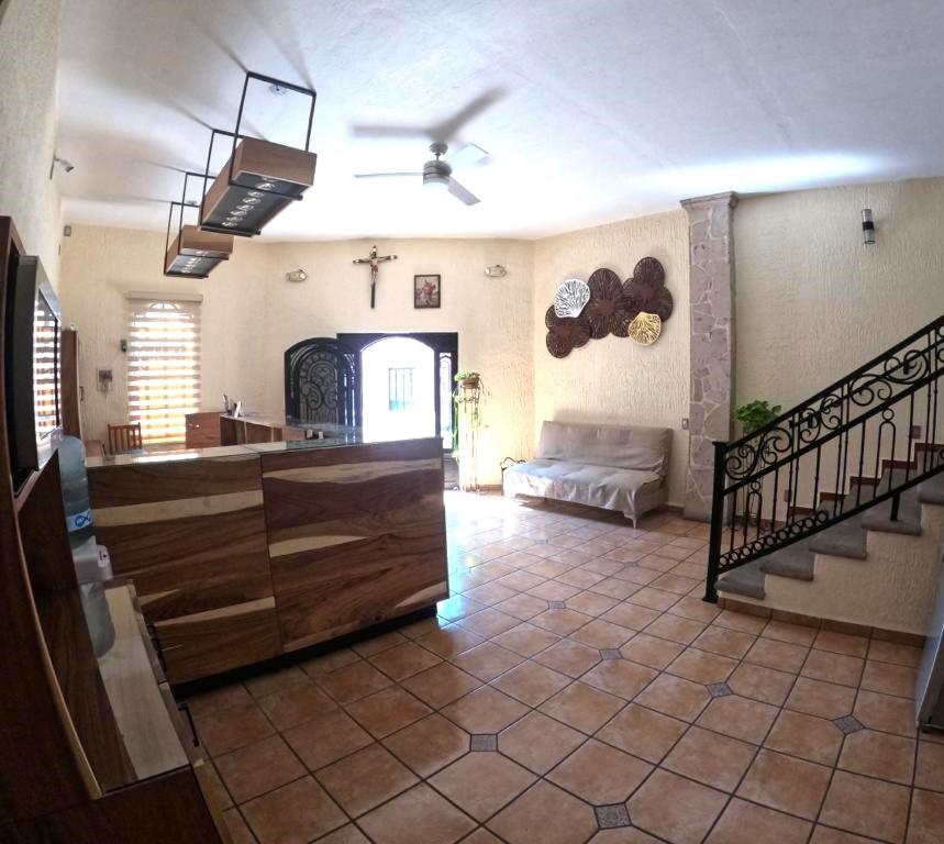 Postel nebo postele na pokoji v ubytování HOTEL CASA DE LAS PALOMAS