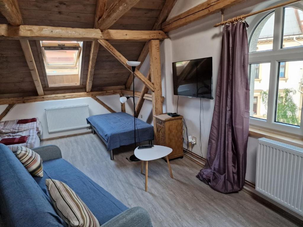 Posezení v ubytování Apartmán U kostela