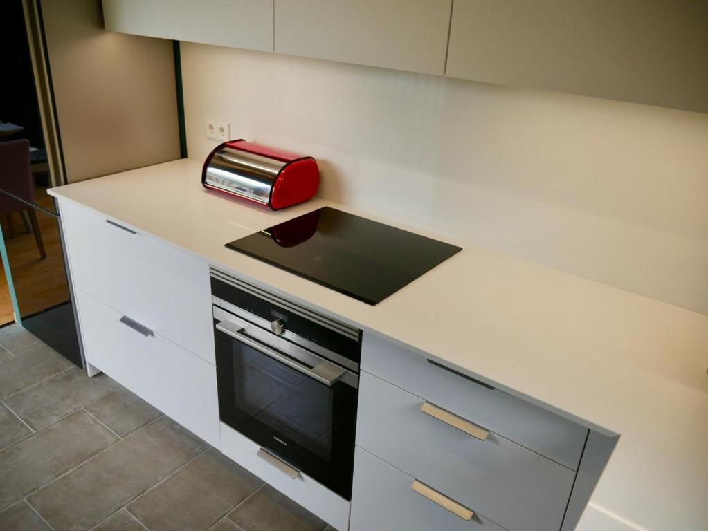 A kitchen or kitchenette at El Corral de Baró
