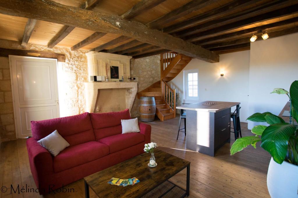 Η κουζίνα ή μικρή κουζίνα στο Loft de bernon