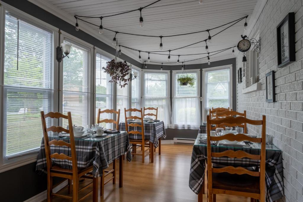 Restaurace v ubytování Au coq du bonheur
