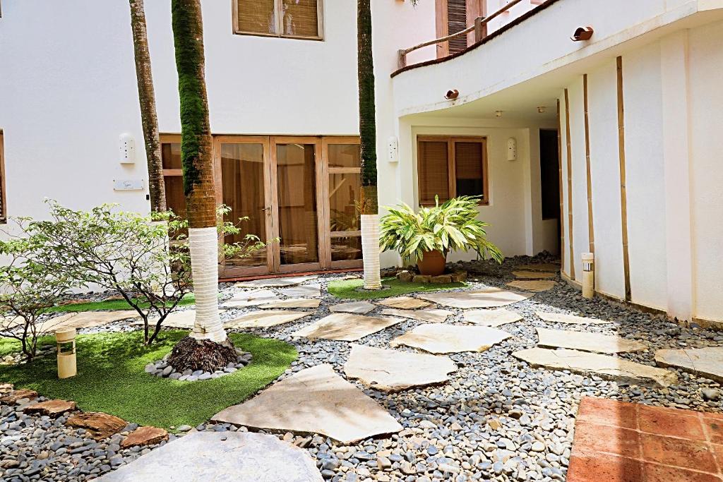 Zahrada ubytování OP Signature ApartHotel & Luxury Villas