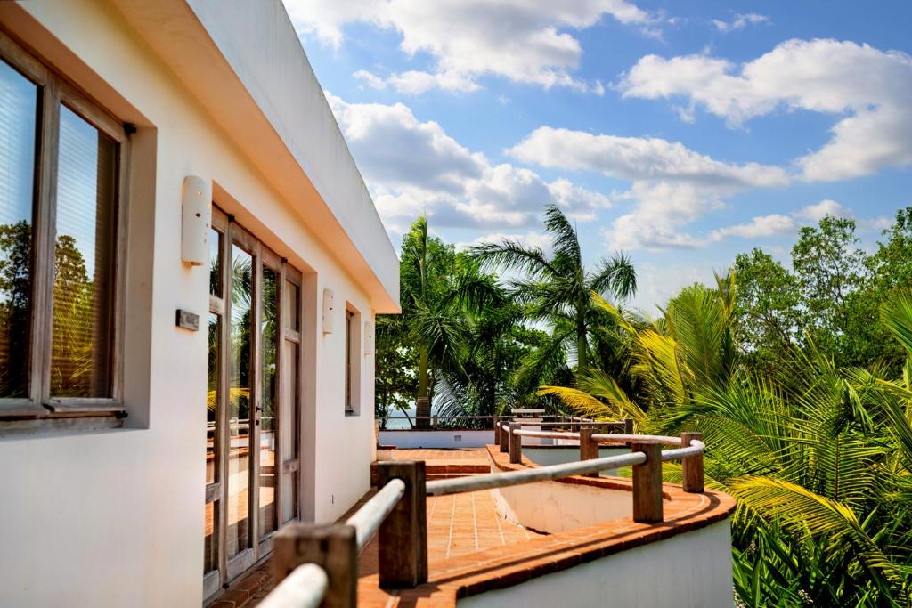 Balkón nebo terasa v ubytování OP Signature ApartHotel & Luxury Villas