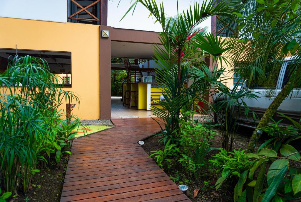 Zahrada ubytování Pagalù Hostel