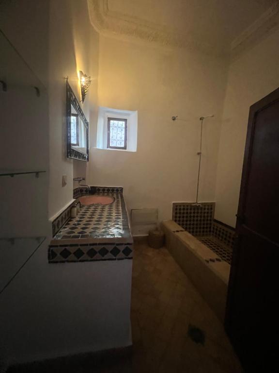 Kuchyň nebo kuchyňský kout v ubytování Riad Ago