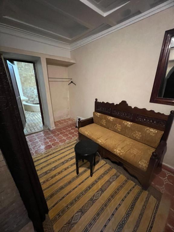 Posezení v ubytování Riad Ago