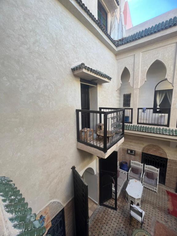 Balkón nebo terasa v ubytování Riad Ago