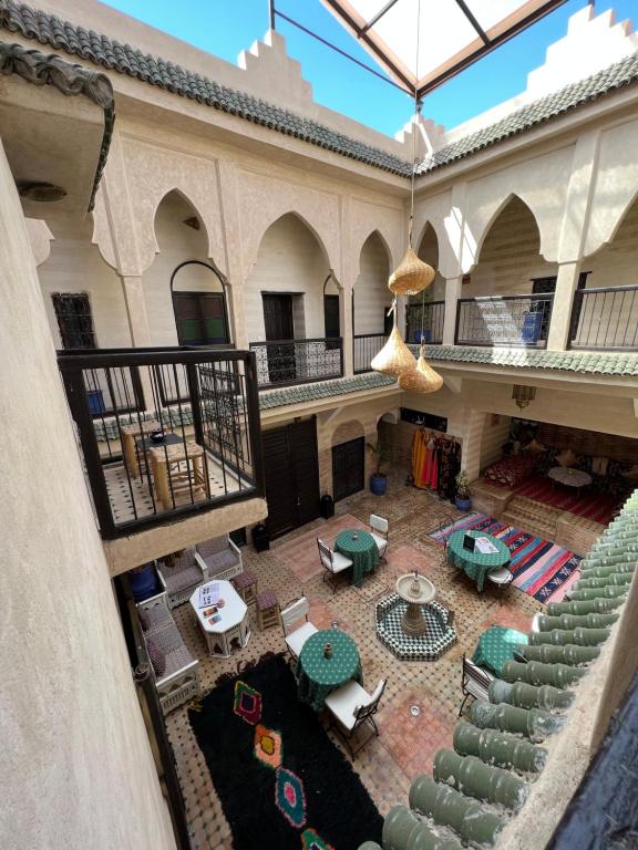 Balkón nebo terasa v ubytování Riad Ago