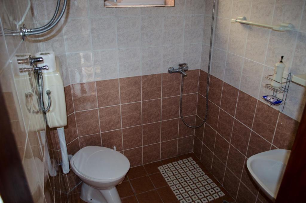 Vannituba majutusasutuses Apartments Lazarević Sutomore