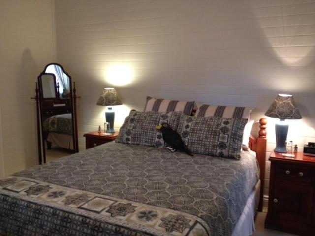 Llit o llits en una habitació de Curlew Cottage