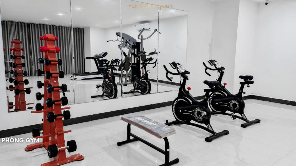 Phòng/tiện nghi tập thể dục tại YEN BIEN LUXURY HOTEL