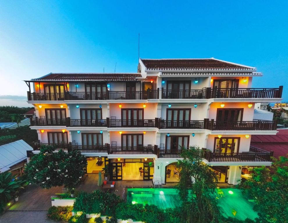Budova, kde se hotel nachází
