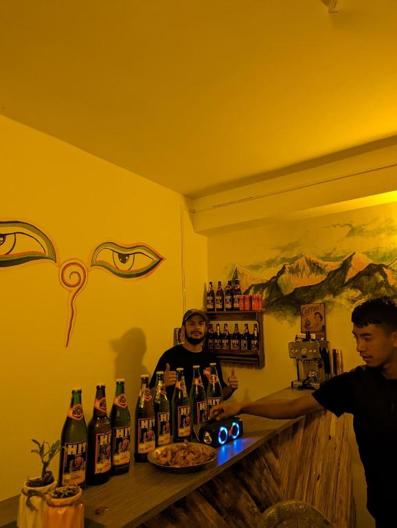 Nápoje v ubytování Mochilero Ostello