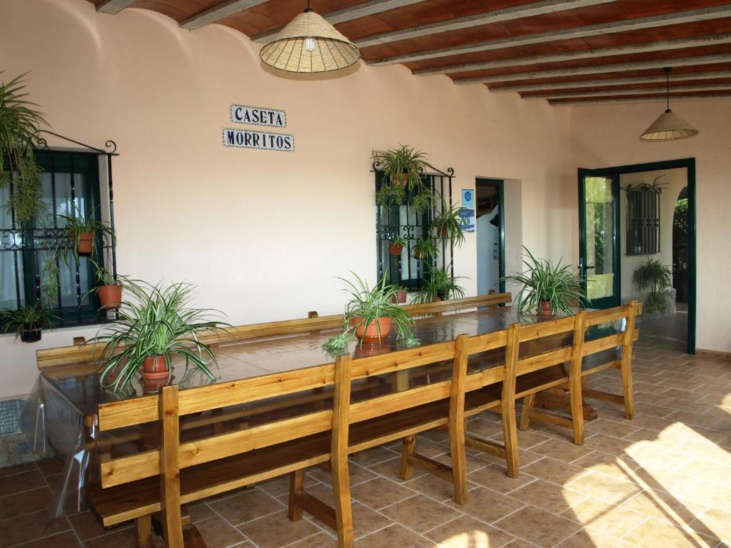 Restaurace v ubytování Caseta Morritos