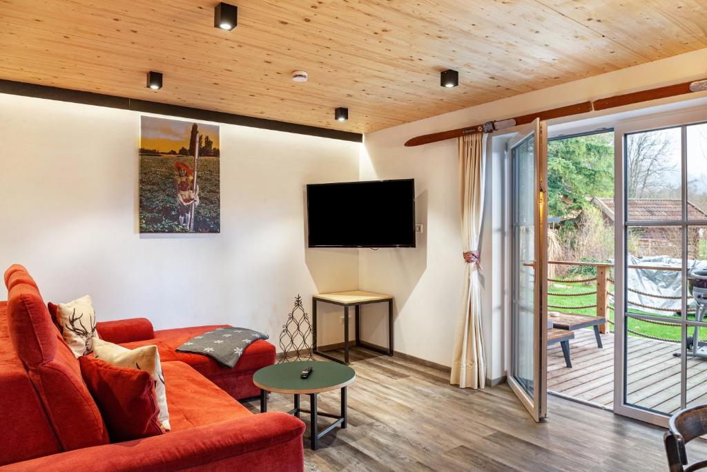 Posezení v ubytování Chalet Rauschn 3