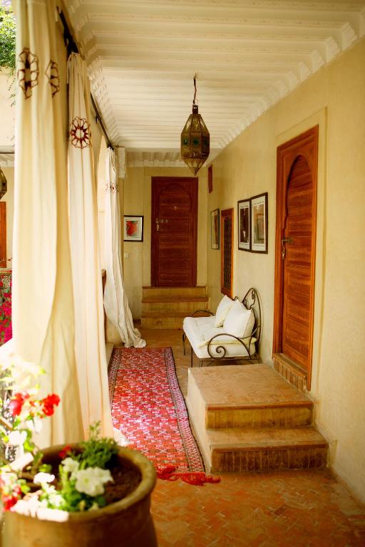 Posezení v ubytování Riad Dar Justo Hotel Boutique & Spa