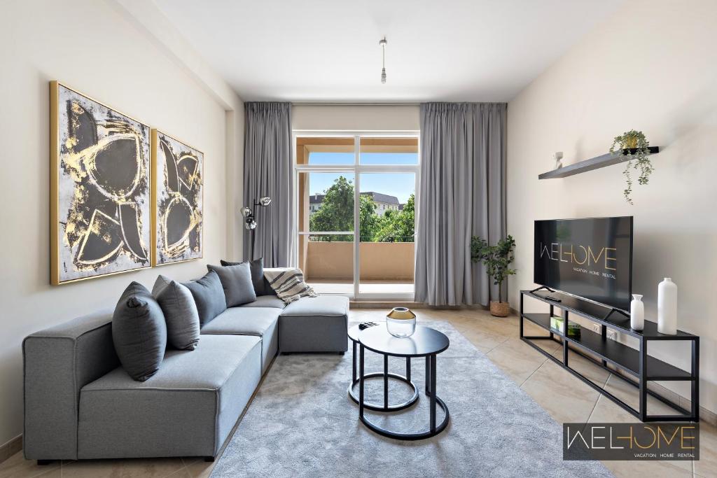 Χώρος καθιστικού στο WelHome - Elegant Apartment Retreat at Widcombe House 3