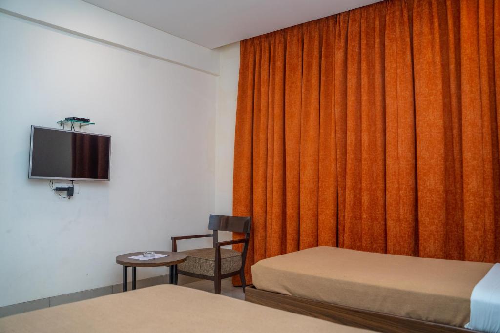 Postel nebo postele na pokoji v ubytování Hotel Dreamland