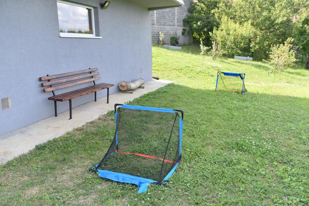 Zahrada ubytování Vidikovac pod Jelicom