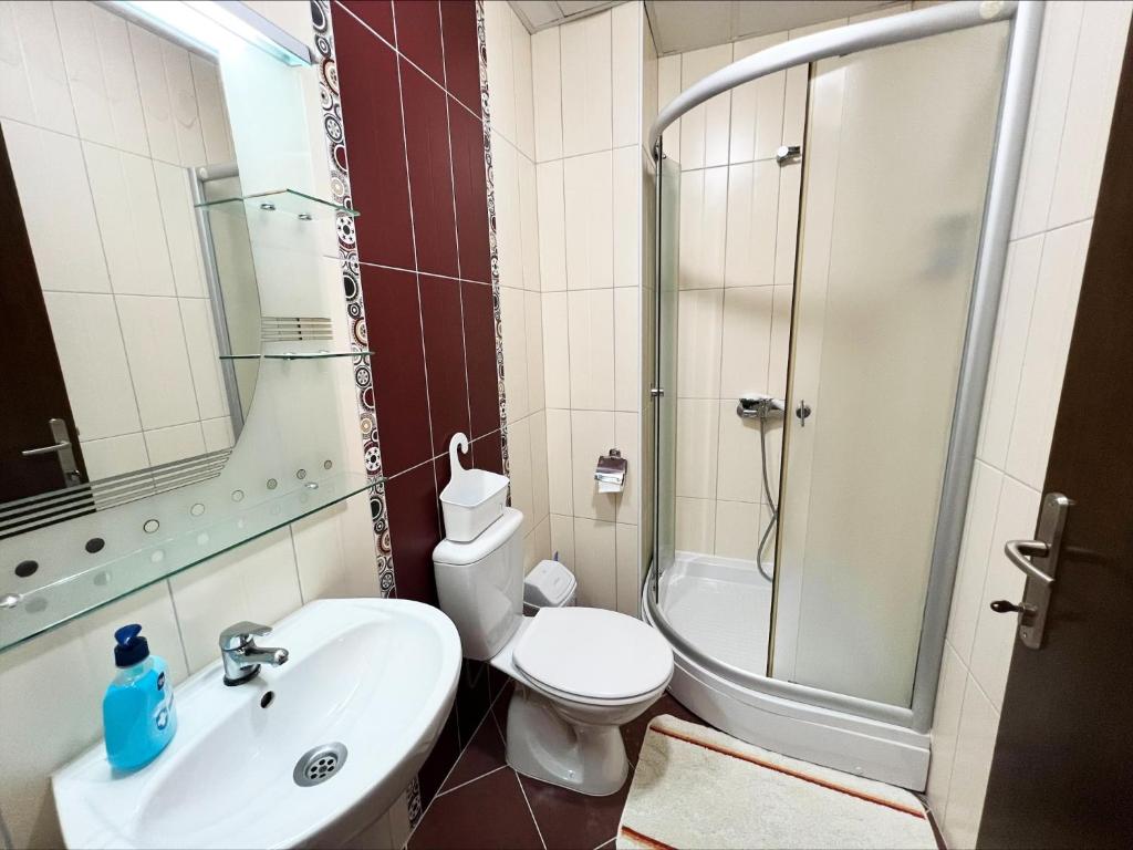 Koupelna v ubytování Majap hostel
