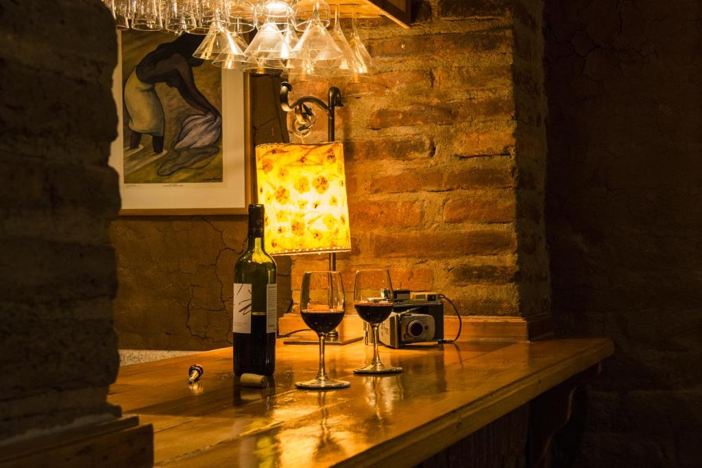 Nápoje v ubytování Hotel Boutique Acontraluz