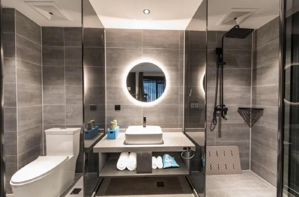 Koupelna v ubytování Gongxili - Chujian Hotel