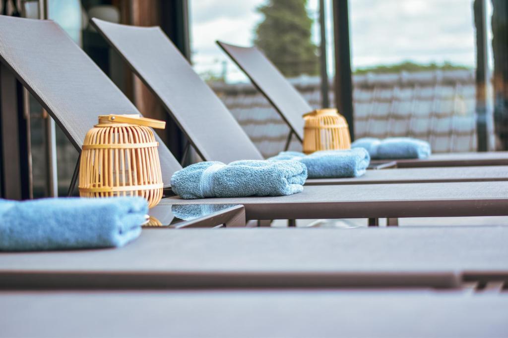 Balkón nebo terasa v ubytování B&B Fruithof Tack