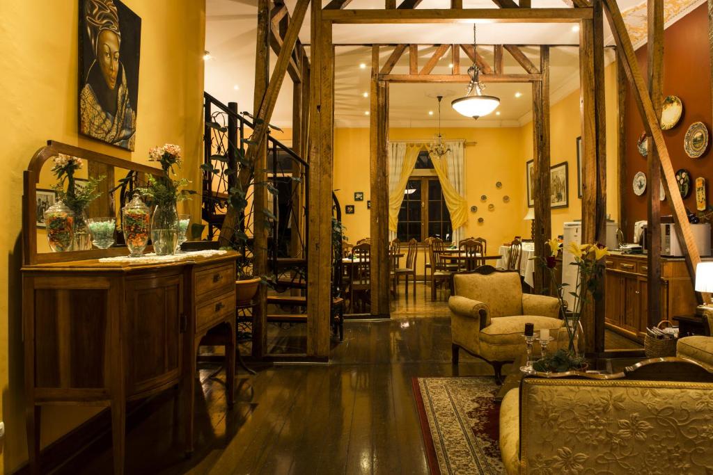 Posezení v ubytování Hotel Boutique Acontraluz
