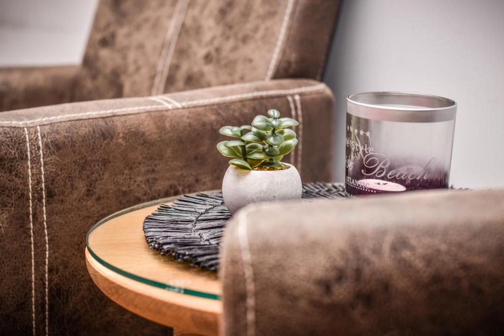 Posezení v ubytování B&B Fruithof Tack