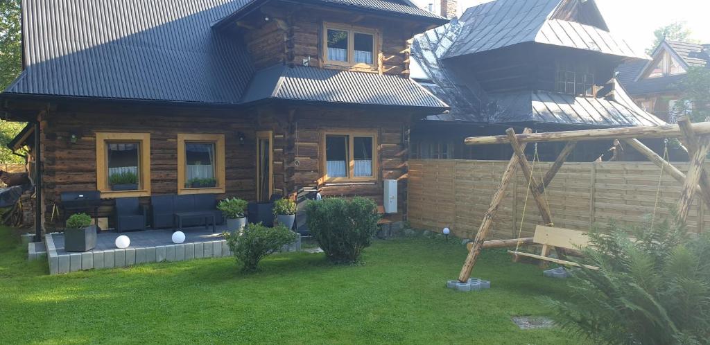 Vonkajšia záhrada v ubytovaní Domeczek Góralski Zakopane