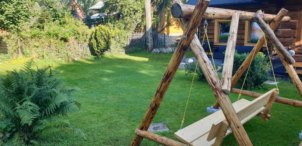 Vonkajšia záhrada v ubytovaní Domeczek Góralski Zakopane