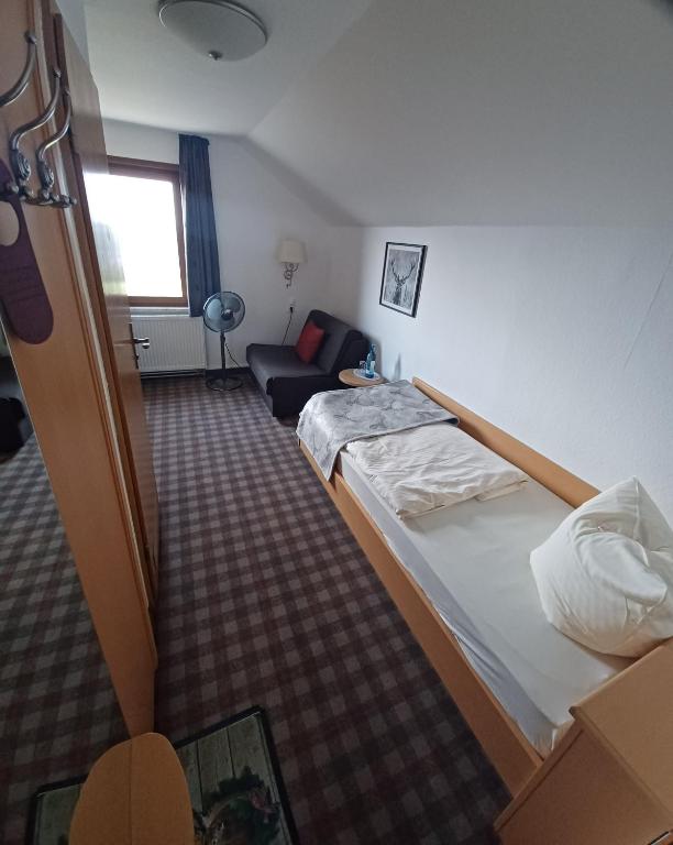 Postel nebo postele na pokoji v ubytování Augustusberg Hotel & Restaurant