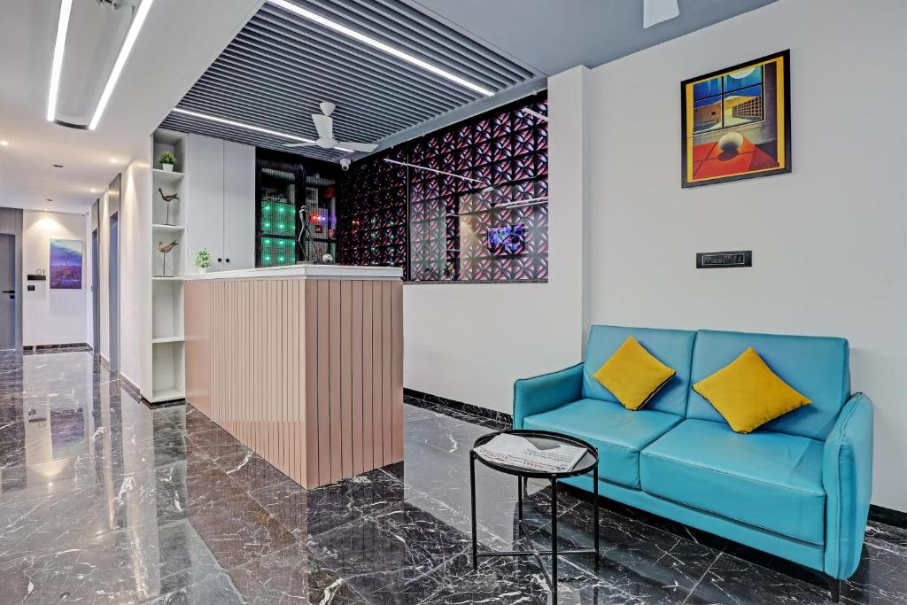Posezení v ubytování HOTEL LEE PLATINUM