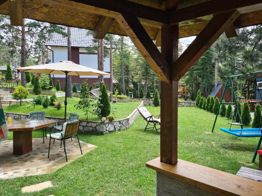 Zahrada ubytování Šumske priče Divčibare
