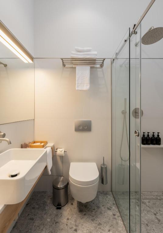 Koupelna v ubytování Sophia Hotel Kyiv