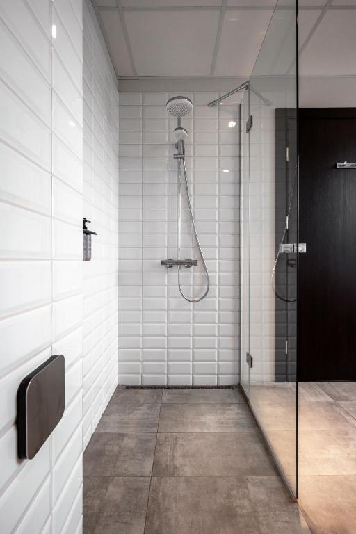 Koupelna v ubytování Hotel Von