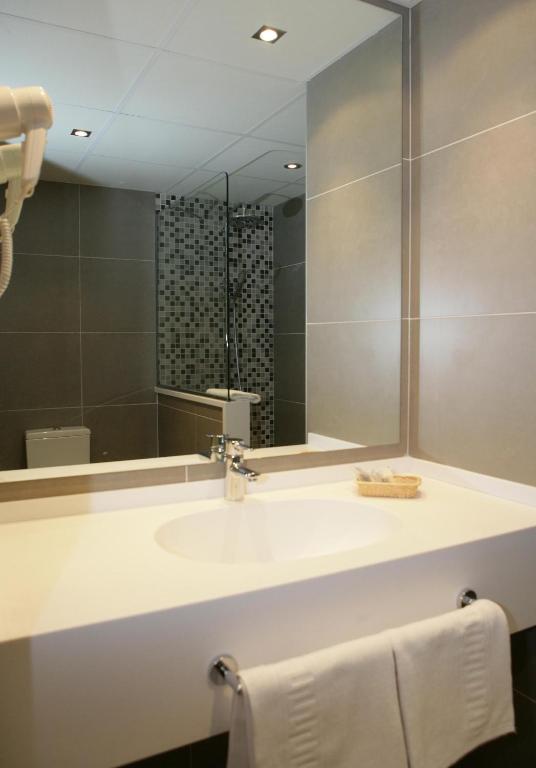 Koupelna v ubytování Hotel Acapulco