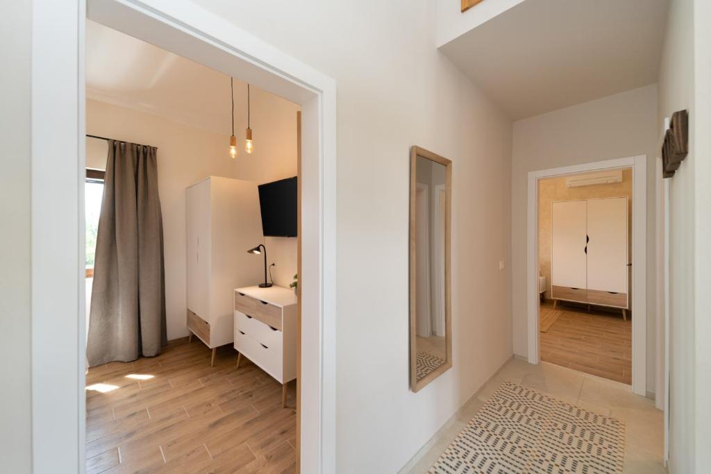 Postel nebo postele na pokoji v ubytování Old Oak Villa