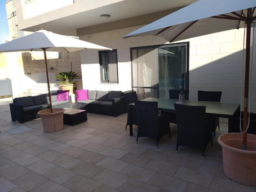 Posezení v ubytování Villa Naxxar Malta