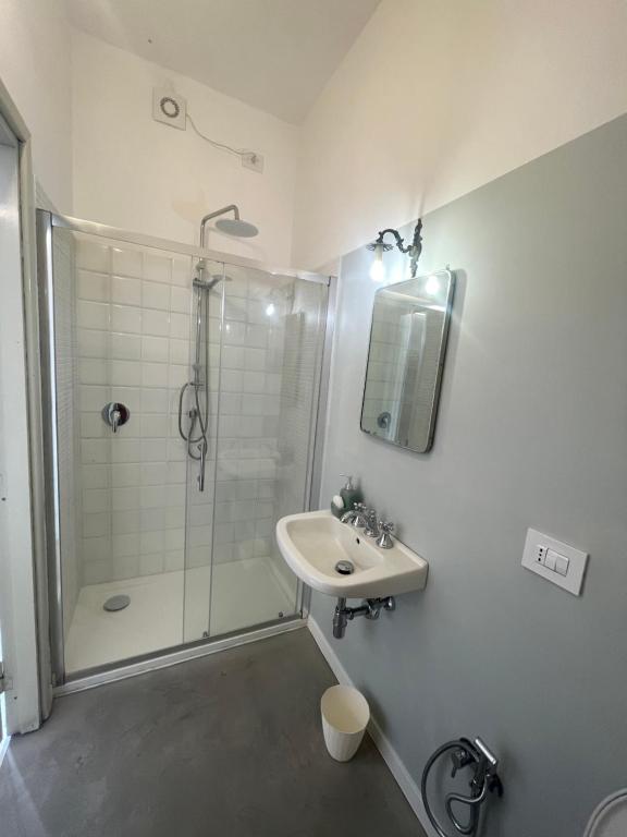 Koupelna v ubytování Appartamento in Piazza Spolethome