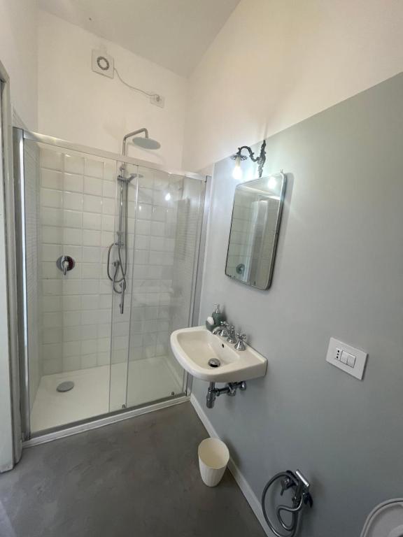 Koupelna v ubytování Appartamento in Piazza Spolethome