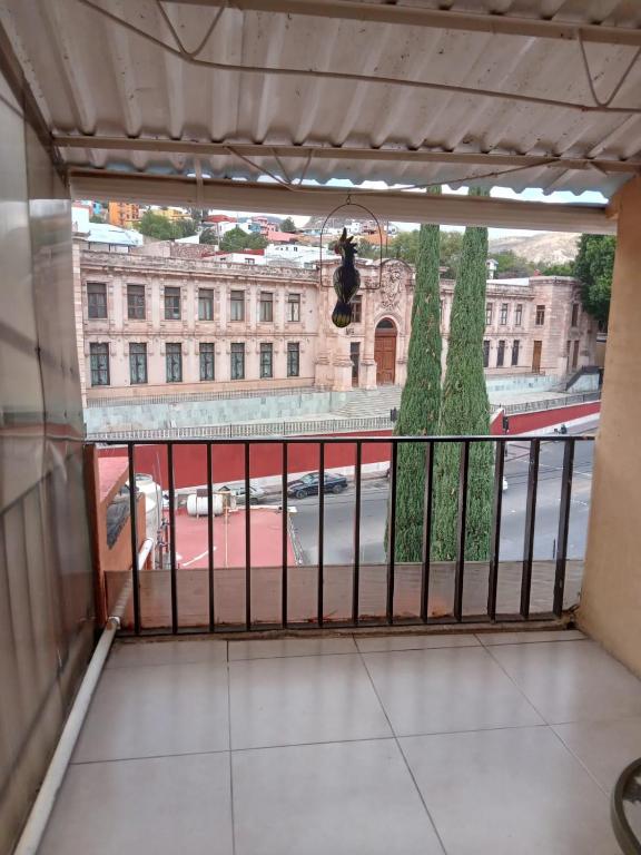 Balkón nebo terasa v ubytování El Hogar de Carmelita
