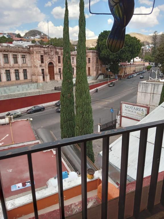 Balkón nebo terasa v ubytování El Hogar de Carmelita