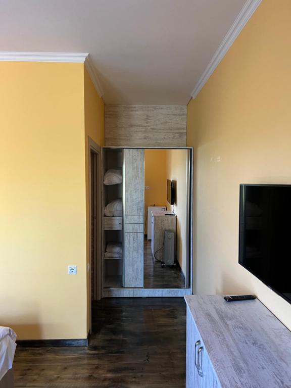 TV a/nebo společenská místnost v ubytování Balkonchik GuestHouse