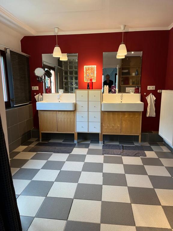 Küche/Küchenzeile in der Unterkunft Ferienhaus Brinker Bleibe