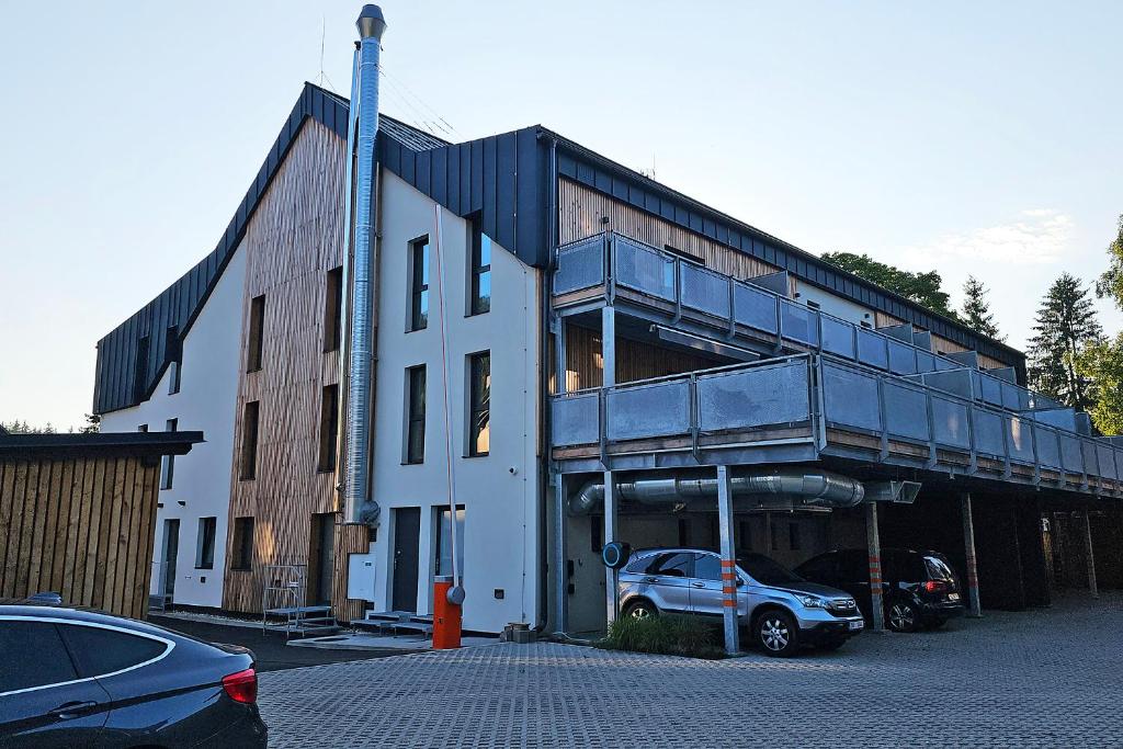 Budova, kde se apartmán nachází