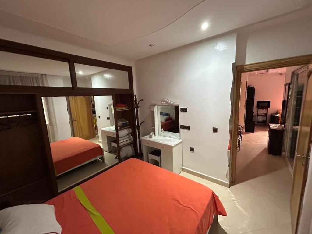 Postel nebo postele na pokoji v ubytování Inara Appartement